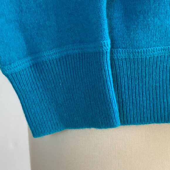 NWT ★: ARITZIA/TNA "Keely" Cashmere Sweater, Blue, S - Picture 10 of 13